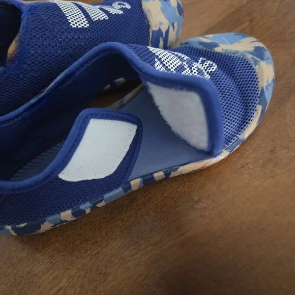 Adidas Kids Altiventure Sport/Swim Sandals Blue Camo Design Size 12k - Picture 8 of 9